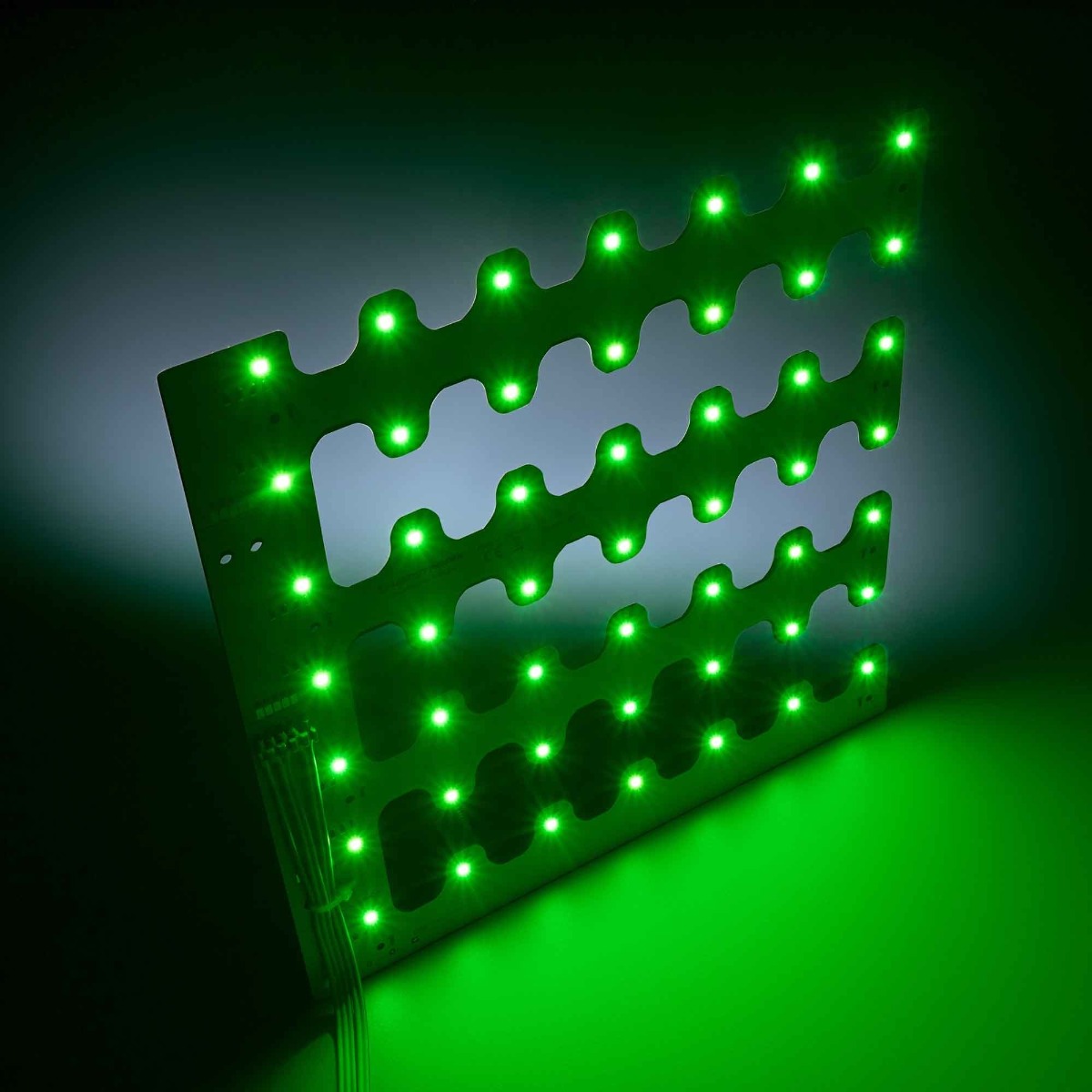 BackMatrix-49-2080 Nichia LED Module RGBW 4000K 2505lm 196 LEDs 24V 28.5W 120° 11.02x11.02" (1500 lm/sqft)