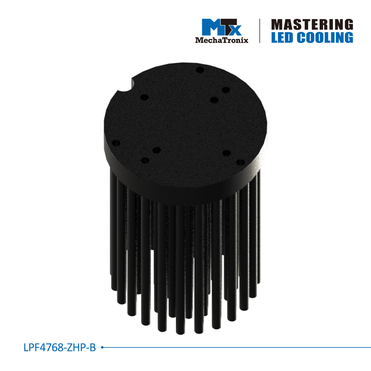MechaTronix Heat Sink LPF4768-ZHP-B for LED <2500lm