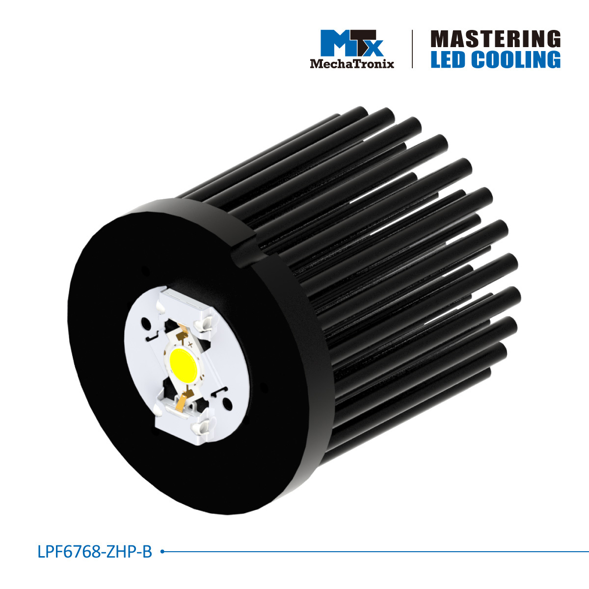 MechaTronix Heat Sink LPF6768-ZHP-B for LED <4600lm