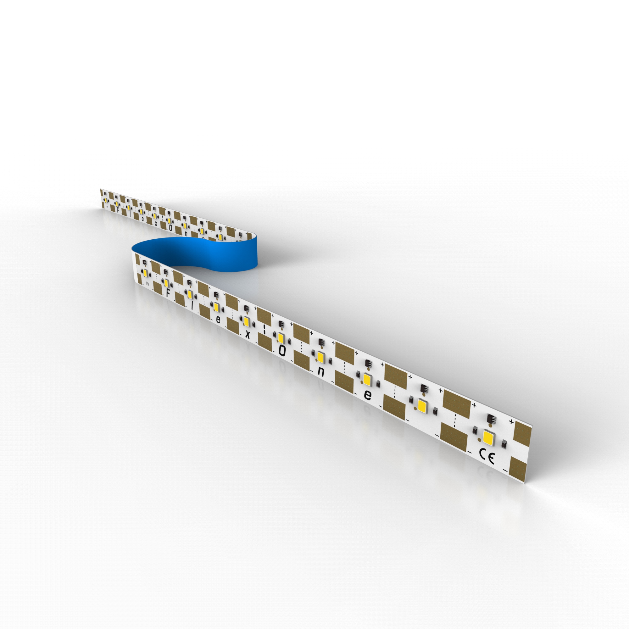 FlexOne3080 Samsung LED Strip neutral white 4000K 12875lm 12V 15 LEDs/ft 16ft/5m reel (785lm & 9.2W/ft)