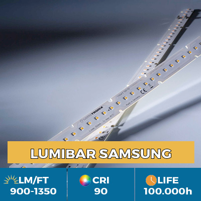 Professional LinearZ LED bar, Plug & Play Zhaga, luminous flux up to 1350 lm / ft
