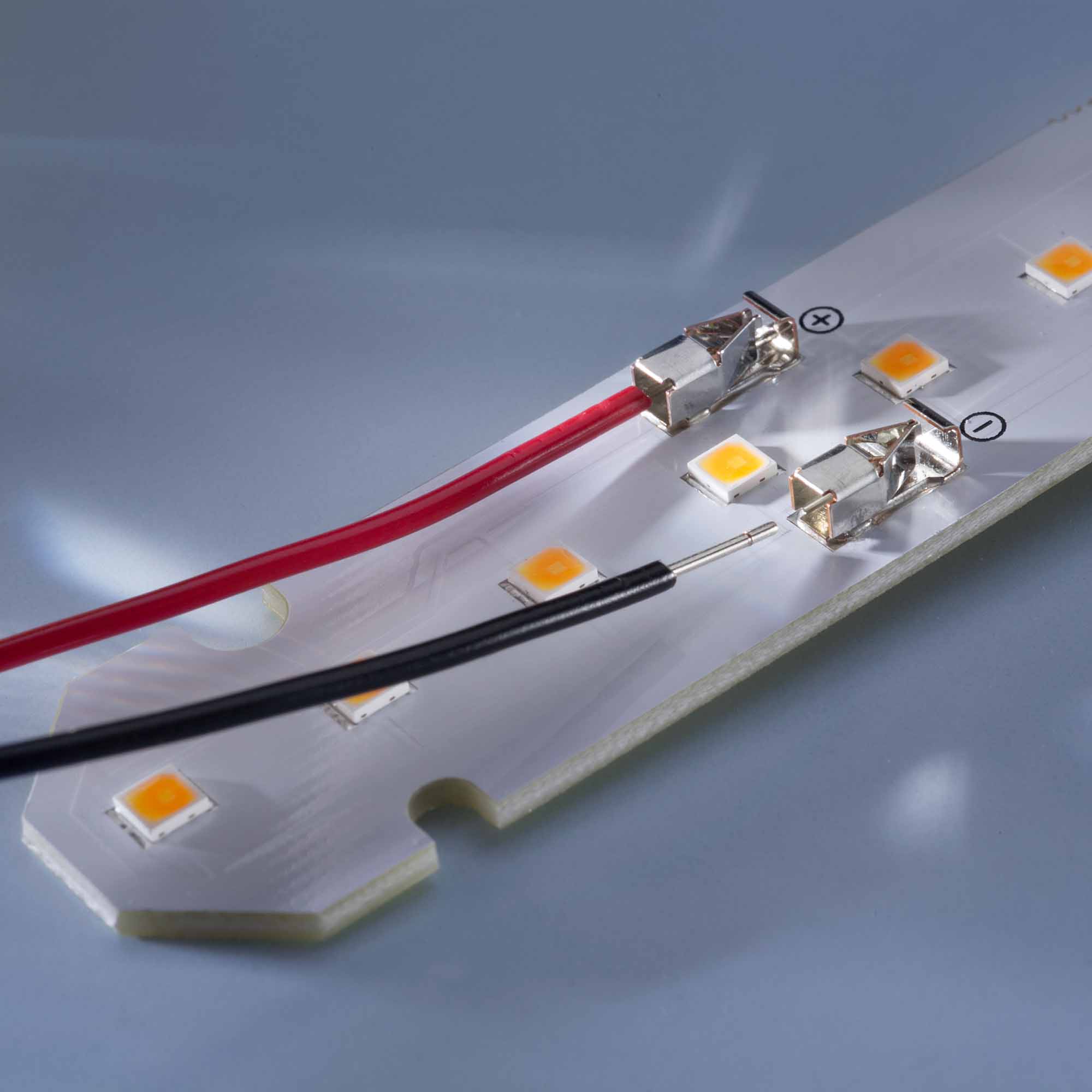 LumiBar-26-3098+ Nichia LED Strip Optisolis CRI99 cold white 6500K 740lm 14PPF 175mA 37.5V 26 LEDs 11.02in/28cm module (806lm & 7.2W/ft)
