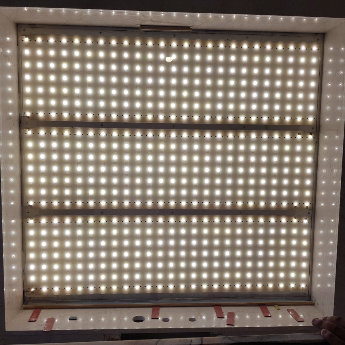 PaperFlex-20-1080 Osram LED Strip 3.44ft length 147 LEDs warm white 2700K 24V 35cm wide (270lm/sqft)