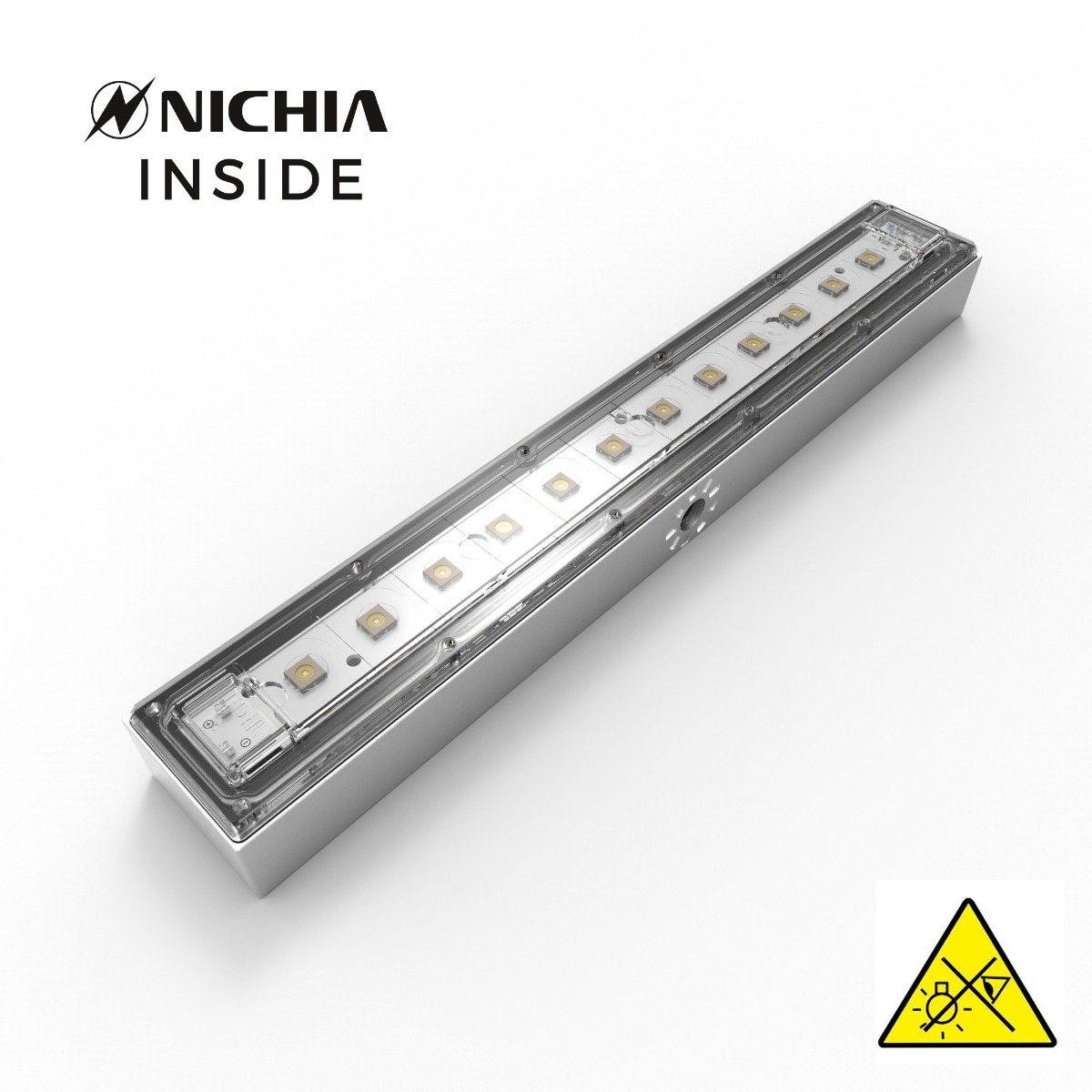 Violet UVC Nichia LED Module 280nm 12 LEDs NCSU334B 630mW 11.69