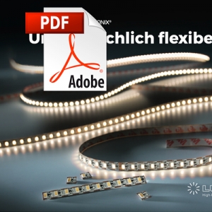 Catalog FlexOne flexible LED strips