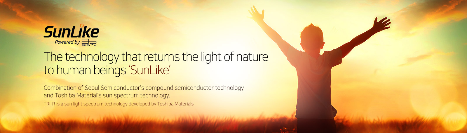 SunLike LED techology from Seoul Semiconductor and Toshiba